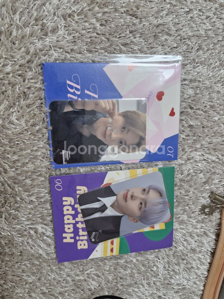 슈퍼주니어 생일 포토카드 생일카드 이특 려욱--0
