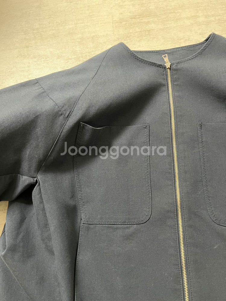 라운드 칠부 자켓--5