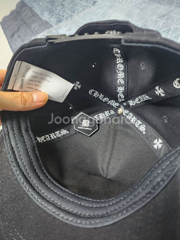 미사용새상품 크롬하츠 대거자수 모자 스냅백 팝니다.--3
