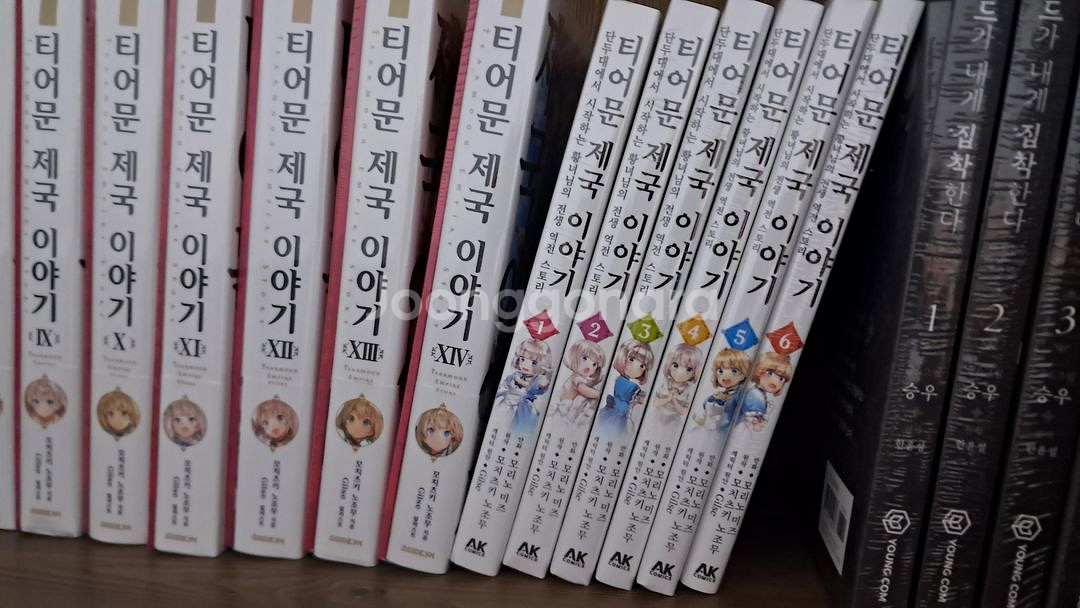 올초판 미개봉) 티어문 제국 이야기 팔아요--1
