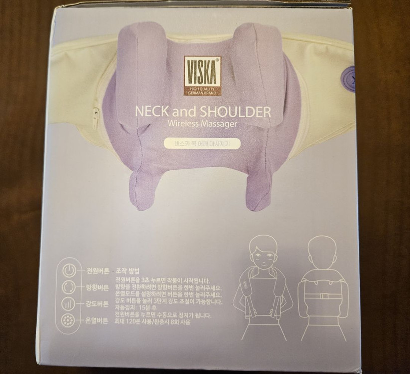 비스카 목 어깨 마사지기 안마기--3