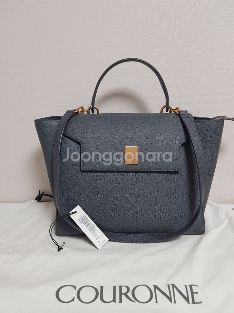 쿠론 숄더 겸 토드백 ㅡ 정품--0