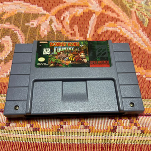 북미판 슈퍼닌텐도(SNES) 알팩 동키콩 컨트리 팝니다