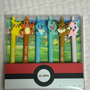 베라,포켓몬 콜라보 볼펜 세트 판매합니다