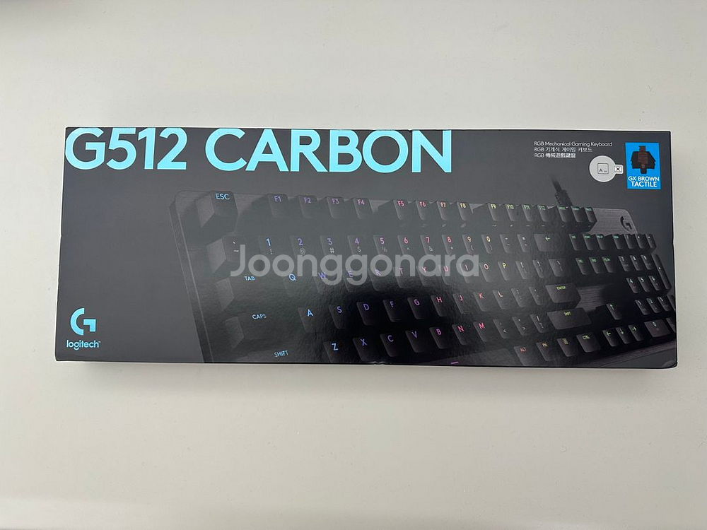 로지텍 G512 카본 게이밍 키보드 (새상품)--0