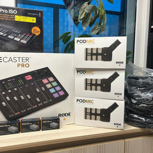 (새상품)RODE CASTER PRO& 마이크설비