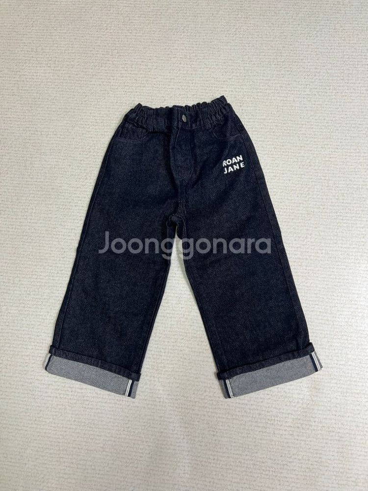 미착용) 로아앤제인 데님팬츠 110--5