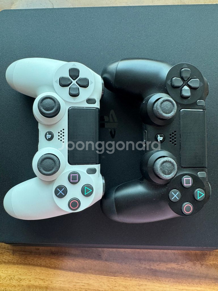 ps4 슬림 509g정발 풀박 정품컨트롤러2개--1