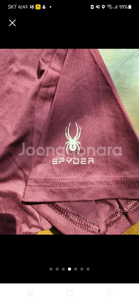 스파이더(SPYDER) 티셔츠(USA/새상품)--3