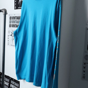 (L-XL) 칼하트 긴팔티셔츠 블루 올드스쿨 한정판
