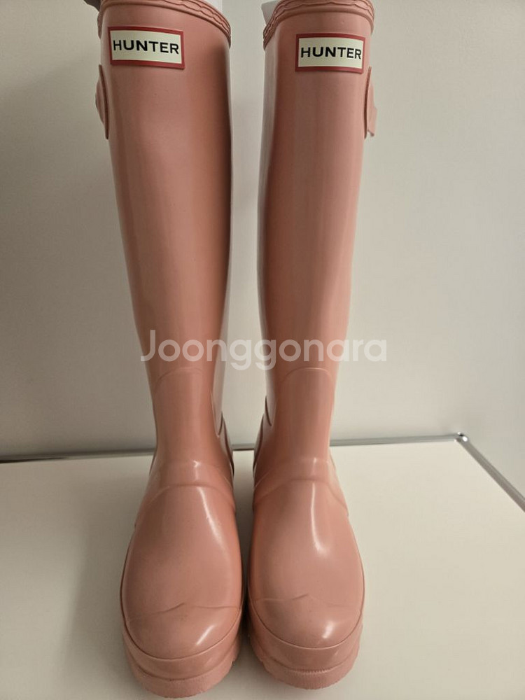 헌터 레인부츠 eu37 us6 한국사이즈 230-240--0
