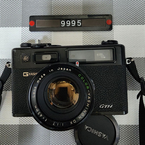 야시카 일렉트로 35 gtn 필름카메라 블랙바디