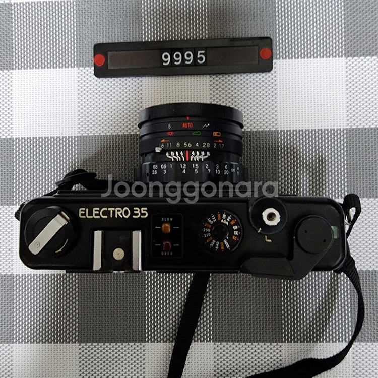 야시카 일렉트로 35 gtn 필름카메라 블랙바디--2