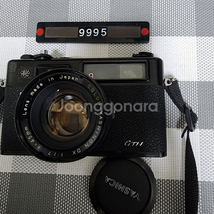 야시카 일렉트로 35 gtn 필름카메라 블랙바디--1