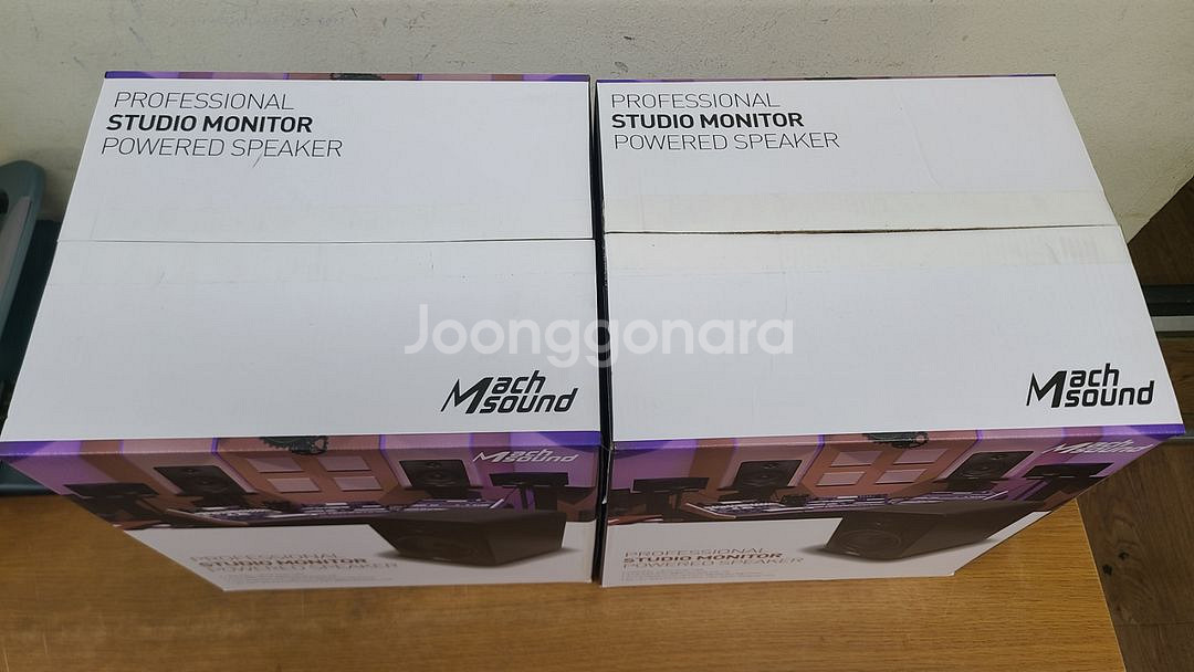 마하사운드 MS-70A 파워드 스피커 2개 1조--6