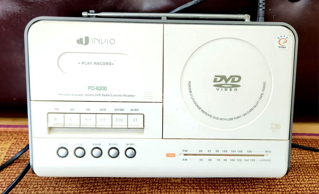 라디오카세트DVD--0