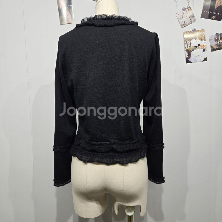 랑방 울 가디건 니트--1