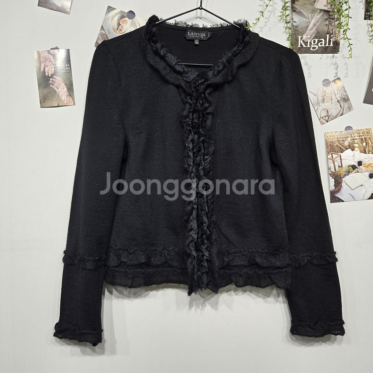 랑방 울 가디건 니트--2