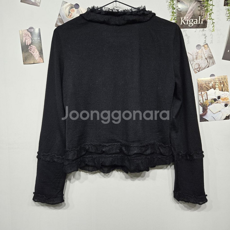 랑방 울 가디건 니트--3