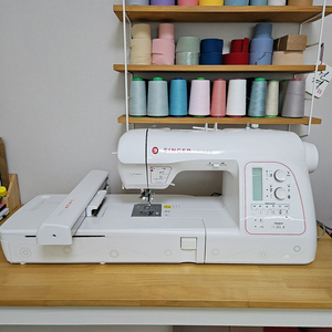 싱거 푸트라 XL-580 자수미싱 자수재봉틀