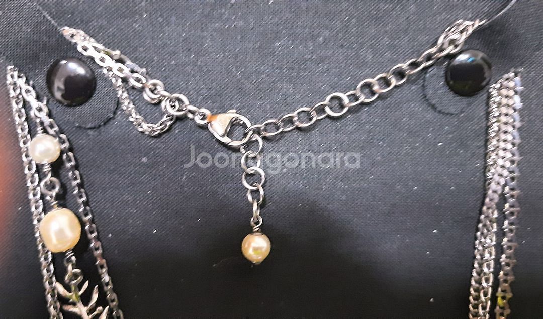 샤넬목걸이 Pearl Necklace 18k 정품--1