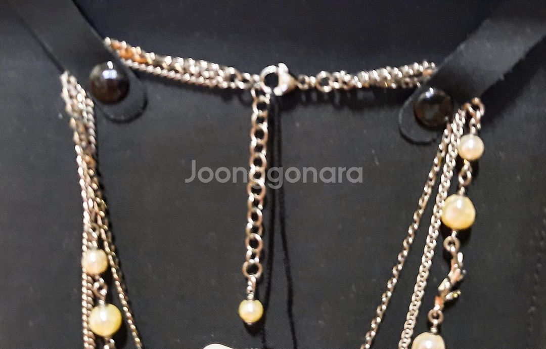 샤넬목걸이 Pearl Necklace 18k 정품--8