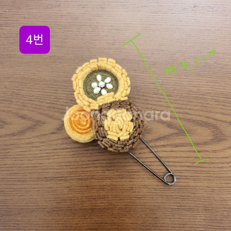 미사용 브로치 정리 (새제품)--4