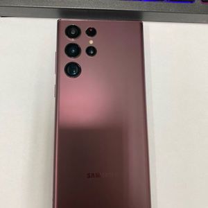 KT 갤럭시S22울트라 버건디 SS급 512G 메인폰