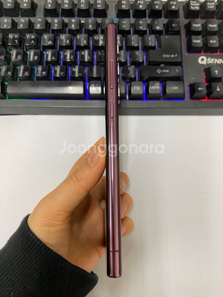 KT 갤럭시S22울트라 버건디 SS급 512G 메인폰--3