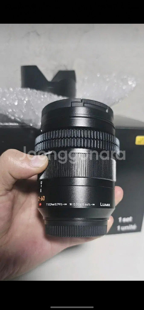 새상품급 파나소닉 루믹스 라이카 12-60mm 팝니다--1