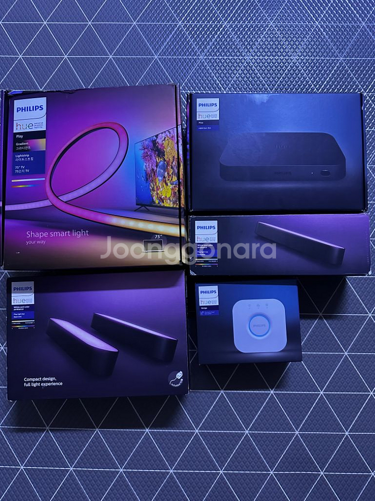 (일괄)필립스휴 75인치 플레이 그라디언트 라이트스트립--0