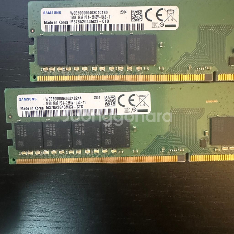 삼성램 16GB DDR4 PC4 21300 팝니다--0