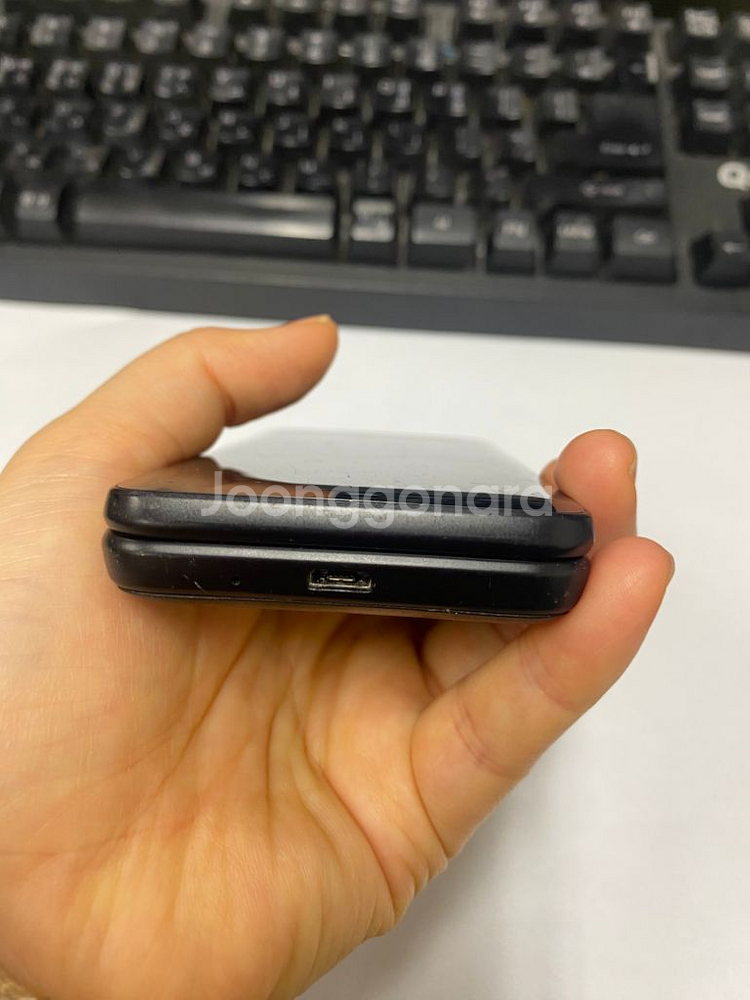 KT 갤럭시폴더2 블랙 16GB 효도폰 공부폰--6