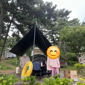 타프 레인플라이 쉘터 팔아요. 한번만 사용했어요