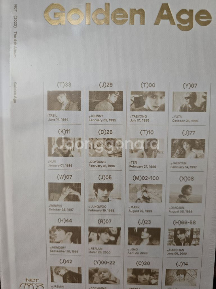 nct golden age 새제품--0