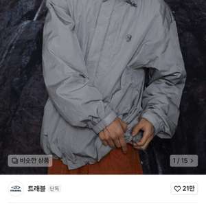 트래블 바람막이 고프코어 윈드브레이커