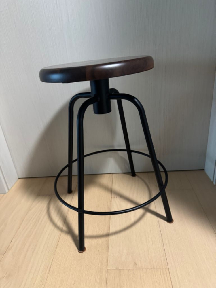 까사미아 그린랜드 원목 스툴 의자 인테리어소품 화분 받 이미지