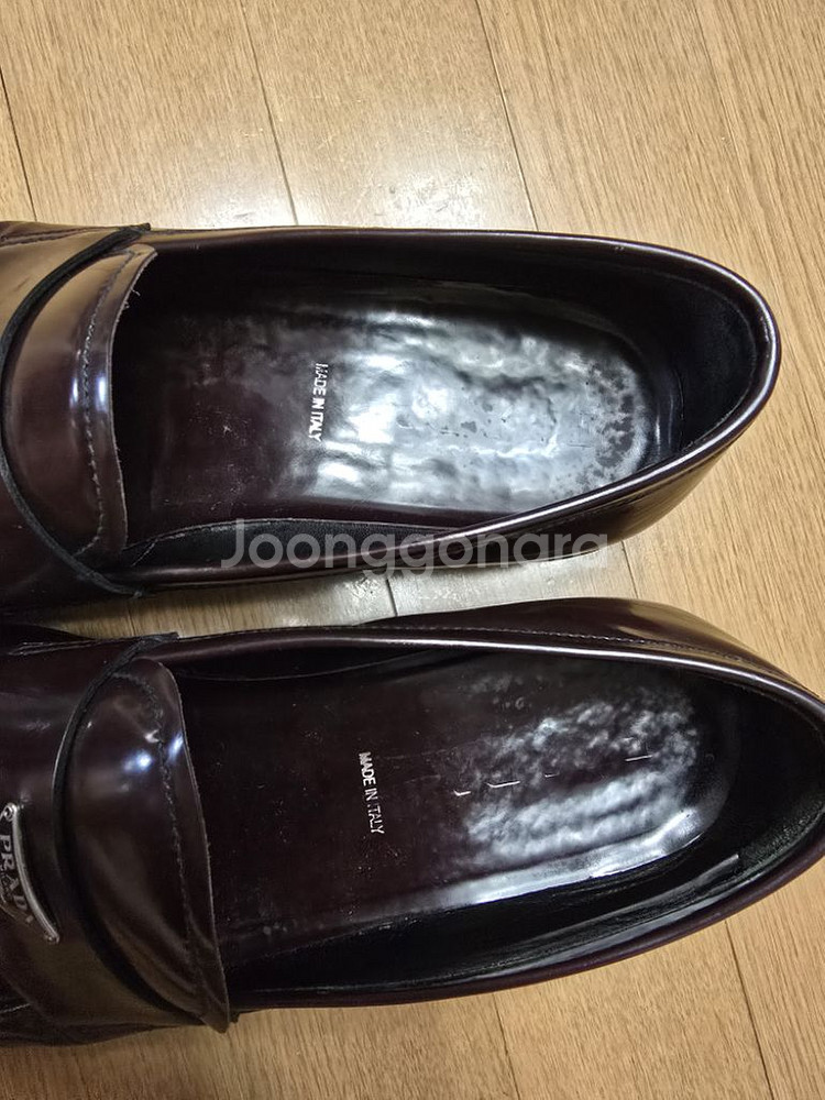 (정품) 프라다 삼각로고 로퍼 280 (명품 남자 신발--4