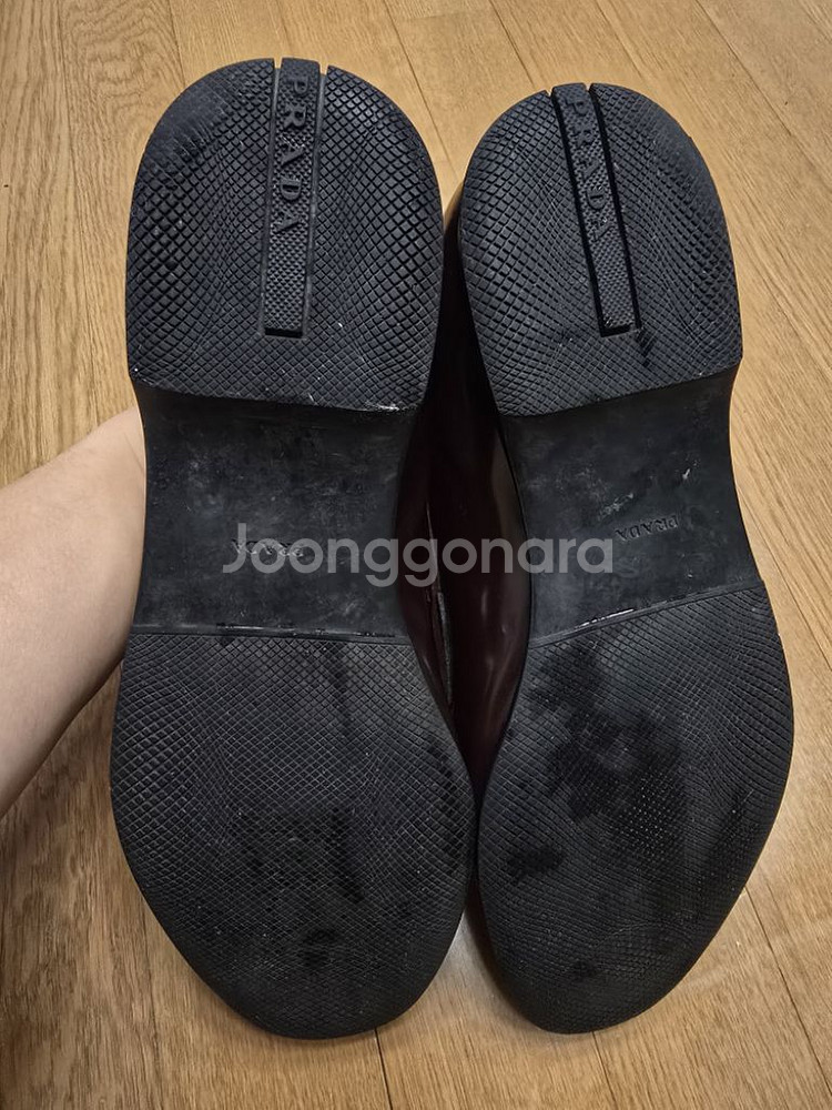 (정품) 프라다 삼각로고 로퍼 280 (명품 남자 신발--3