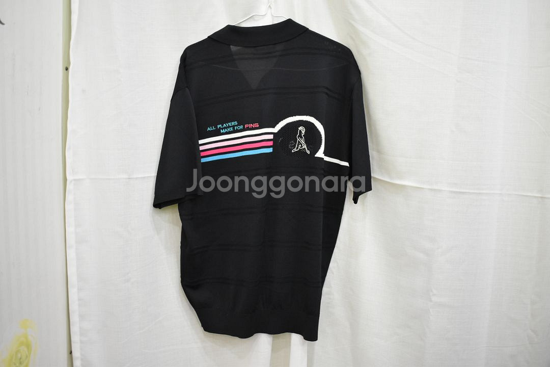 핑골프 남성 반팔티 100--0
