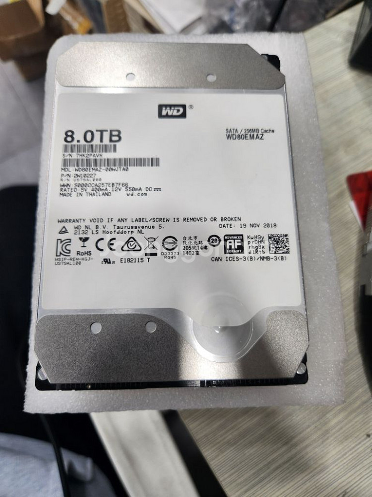 WD 8TB HDD WD80EMAZ--0