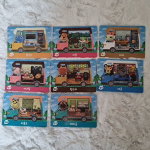 닌텐도 동물의 숲 캠핑카 아미보 일괄판매