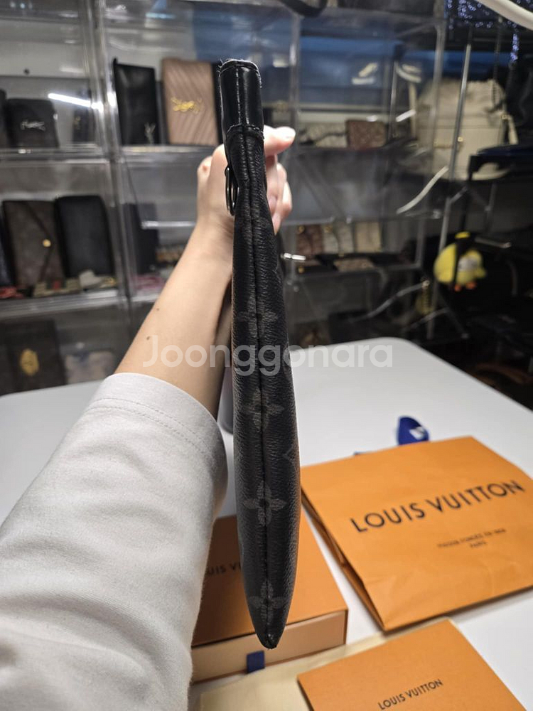 [정품]루이비통 이클립스 아폴로 클러치백--3