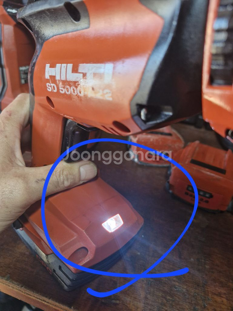 [HILTI]힐티충전매거진세트 2세대신형 동급최강 백발--7