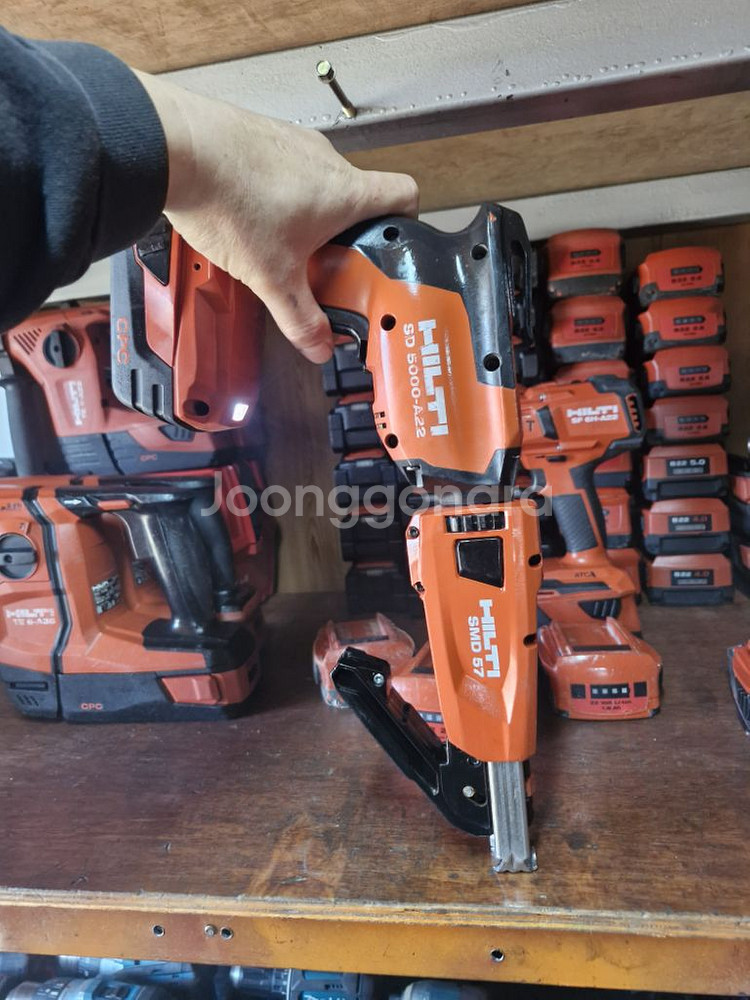 [HILTI]힐티충전매거진세트 2세대신형 동급최강 백발--5