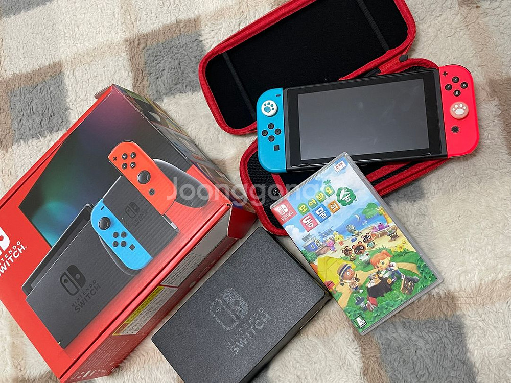 닌텐도 스위치&모동숲 칩 판매--1