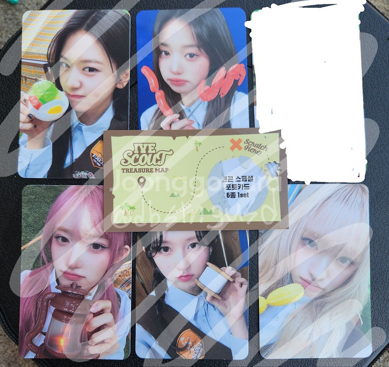 아이브 팬콘 다이브존 막콘 포카--0