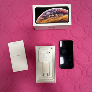 아이폰 XS 256G 골드 후면유리 파손