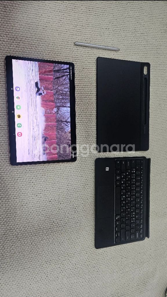 삼성 갤럭시 S7+256 5G/정품 키보드케이스/S팬--12