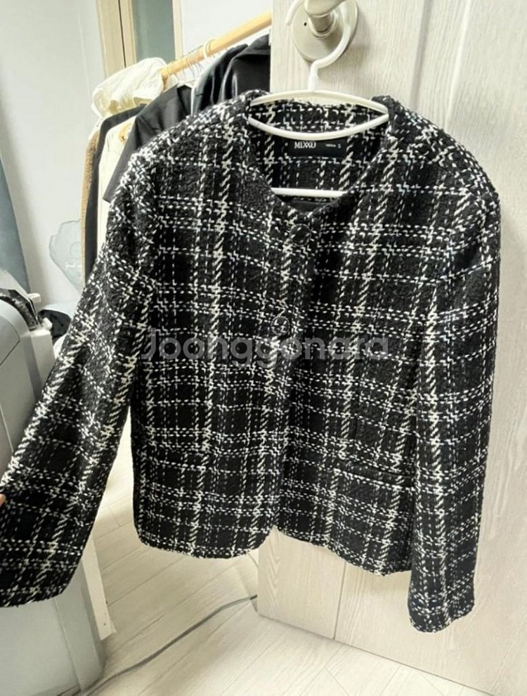 (s)미쏘 트위드자켓--0